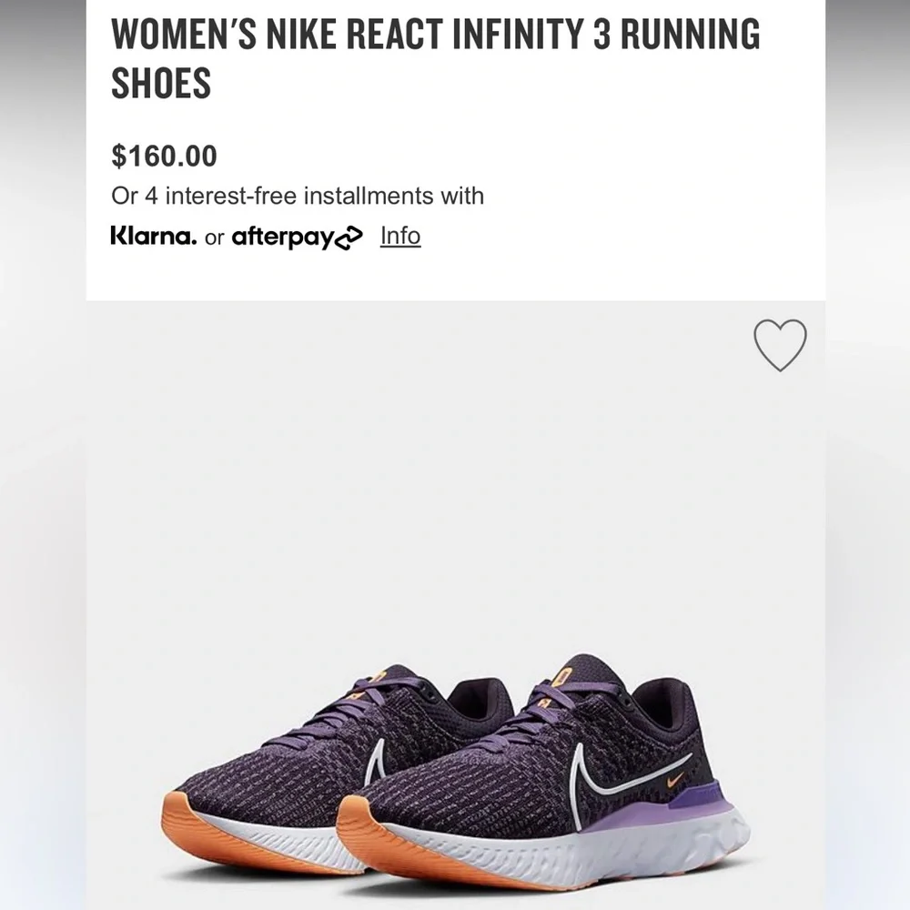 NIKE REACT INFINITY 3 RUNNING SHOES - Picture 8 of 8